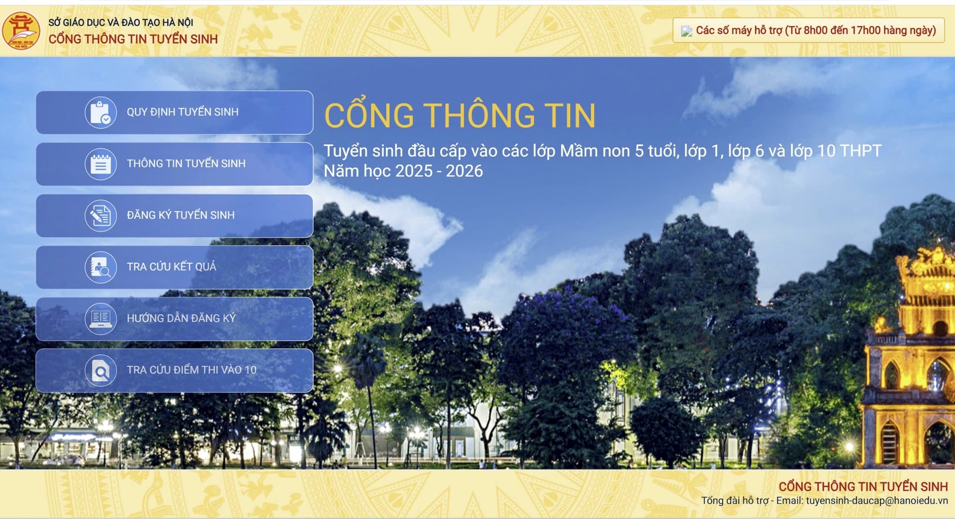 Bảo đảm “năm rõ” trong tuyển sinh mầm non, lớp 1, lớp 6